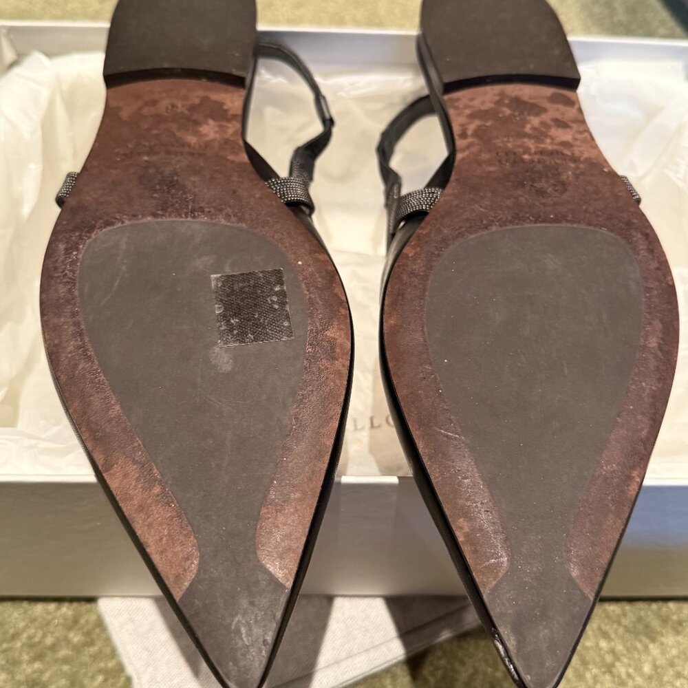 Brunello Cucinelli Flat slingbacks - Picture 4 of 9